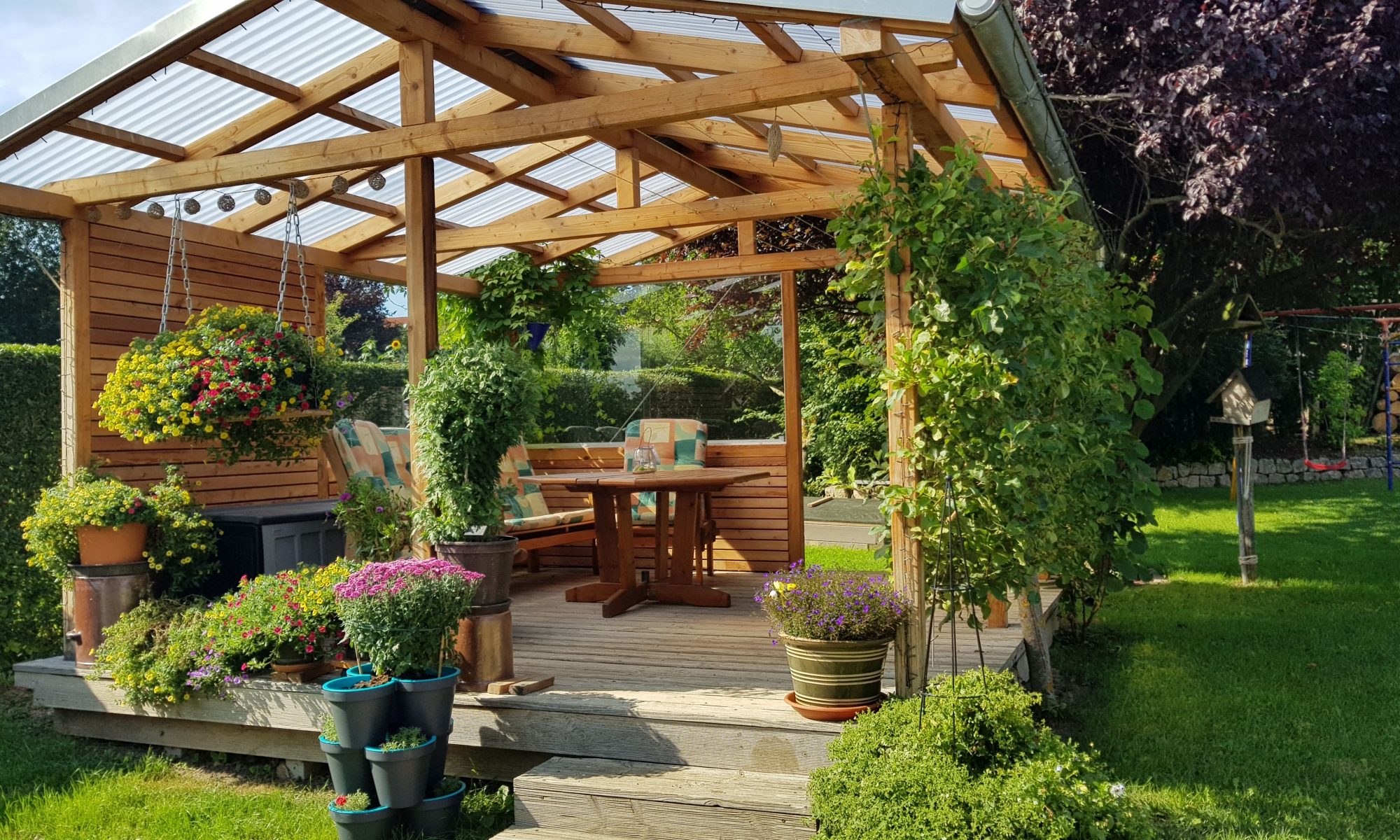 Garten Ferienwohnungen bei Weimar